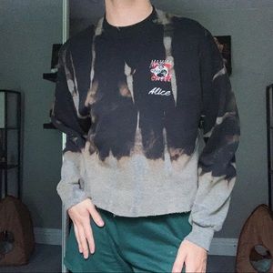 My Name Isn’t Alice Renewal Bleach Dye Crewneck